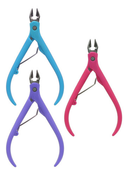 Se Manicura 4 Piezas Metal Quirurgico Alicate Lima Y + 1