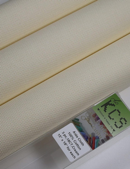 Tela De Algodón Para Bordado, 3 Rollos, 38cm X 46cm 1