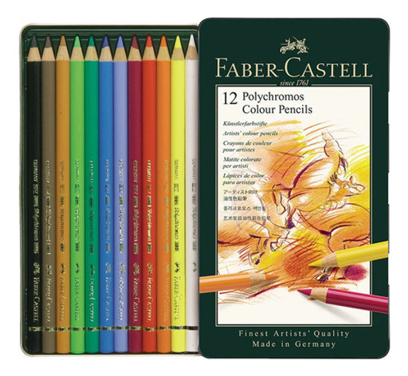 Lapices  Color Faber Castell Polychromos  X 12 0