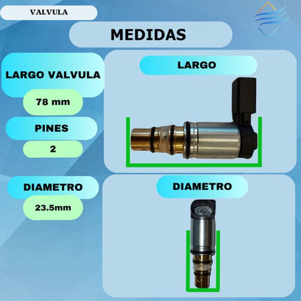 Valvula Control Aire Acondiccionado Para Vw Vento Pxe 14/16 1 Valvula Control Aire Acondiccionado Para Vw Vento Pxe 14/16 1