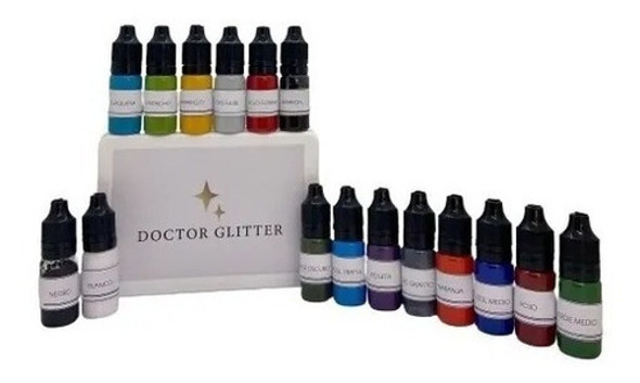 Set Pigmentos Concentrados Color Epoxi Para Resina 16 Unid 0