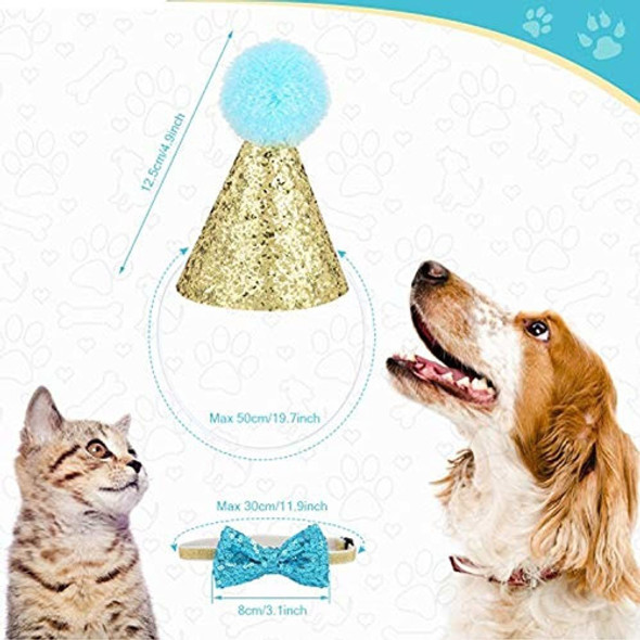 Youthink Mascota Gato Perro Cumpleaños Sombrero, Cachorro G 1