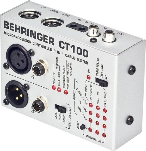 Behringer Ct100 Cable Tester 0