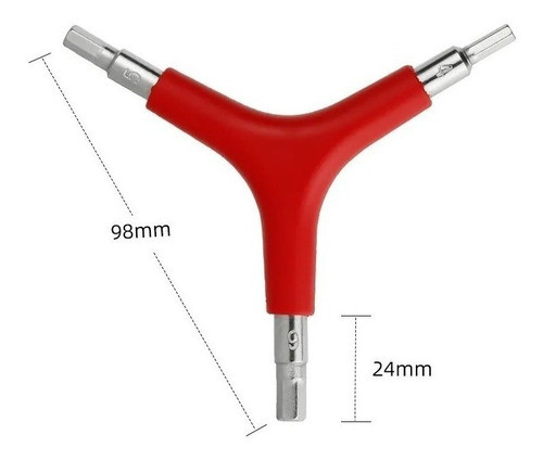 Llave Allen Estrella Tipo Y Patriot 4mm 5mm 6mm 1° Calidad 1