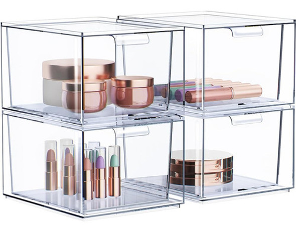Sorbus 4 Pack Organizador De Maquillaje - Organizador De Caj 0