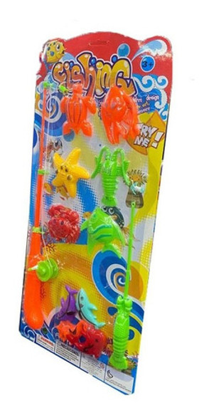 Set Juego Cana De Pescar Con Accesorios Art 50984 Loonytoys 1