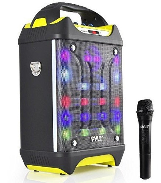 Luces De Dj De Parpadeo Del Parlante De Karaoke De Pa Sistem 0