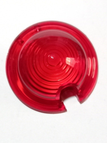 Mica Solo Para Faro Trasero Bullet Moto Custom Tuning Choper 1