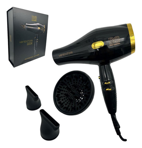 Secador Beauty Style Vento D Ore 2200 W 0 Secador Beauty Style Vento D Ore 2200 W 0