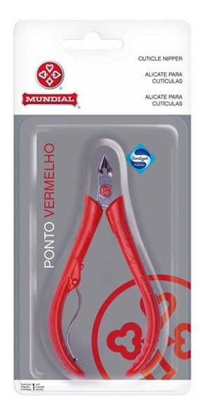 Alicate De Cutícula Mundial Mango Rojo 171pv Ve 0