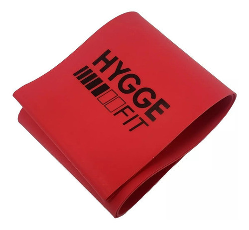 Banda Circular Super Ancha Intensidad Alta Hygge Fit Rojo 0