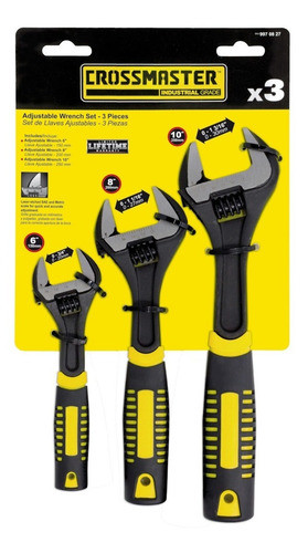 Set De Llaves Ajustables De 3 Piezas Crossmaster 0
