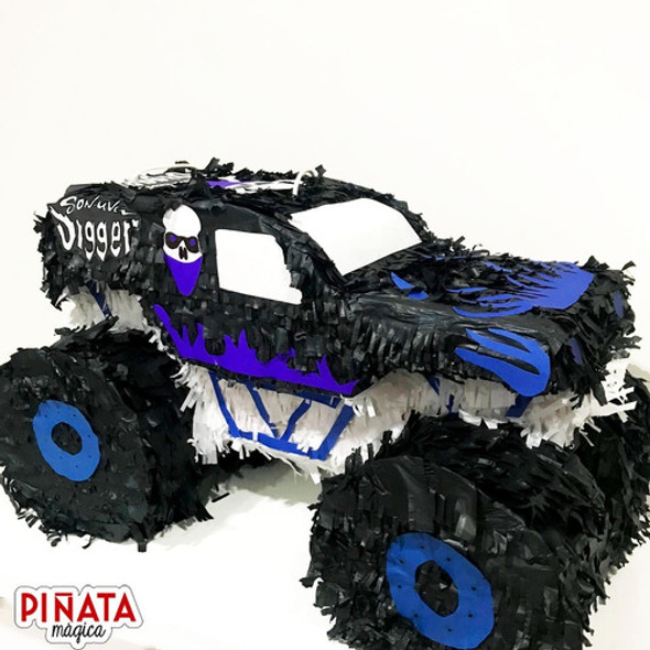 Piñata 3d Monster Truck, Son Uva Monster Jam 0