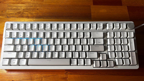 Ajazz AK820 Mechanical Keyboard with CNC Knob Control