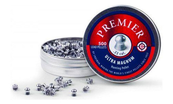 Balines Crosman Cal.4,5mm X 500 Unidades Premier Ultra Magnu 0