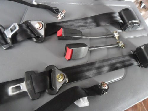 Juego Cinturon Seguridad Inercial Adaptable Chevrolet Corsa 1