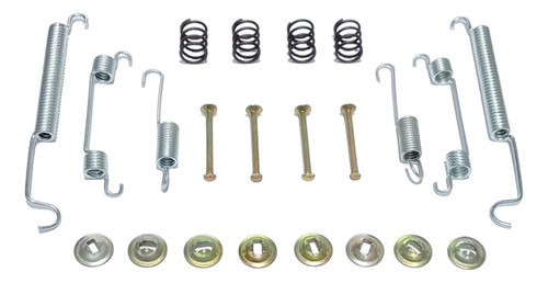 Kit Resortes 2 Ruedas Patínes Freno Fiat Pulse - Cha 62822 0