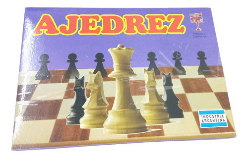 Juego De Ajedrez Infantil Caja Pack X 6 0