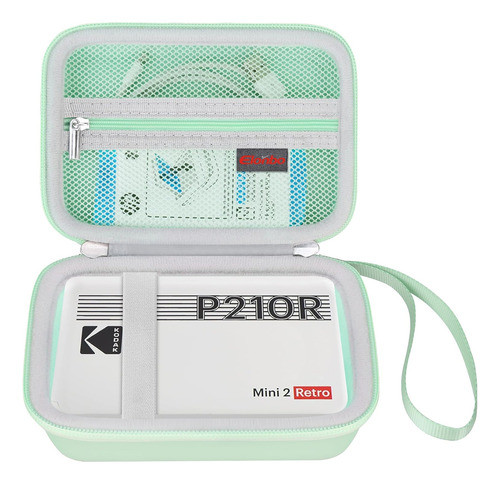 Funda Para Kodak Mini 2 Retro 4pass Verde Durable Compacta 0
