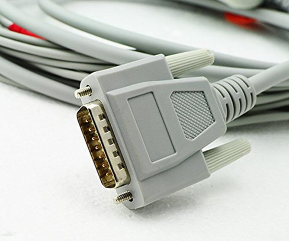 Cable Paciente Decapolar Ecg Electrocardiografo Premium. 1