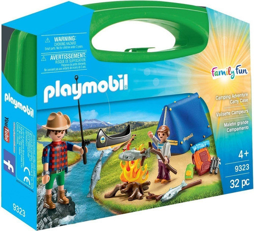Playmobil 9323 Valija Maletin Camping De Aventuras Intek 0