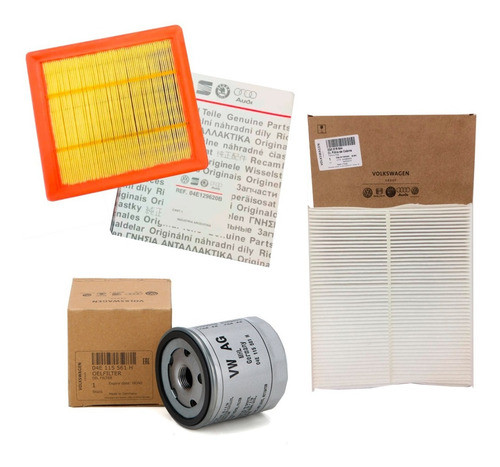 Kit Filtro Aceite Aire Habitaculo Vw Polo Msi 1.6 2020 2021 0
