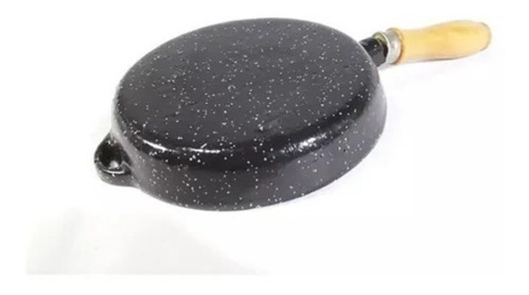 Provoletera Enlozada De Fundicion Hierro Con Mango 16 Cm 1