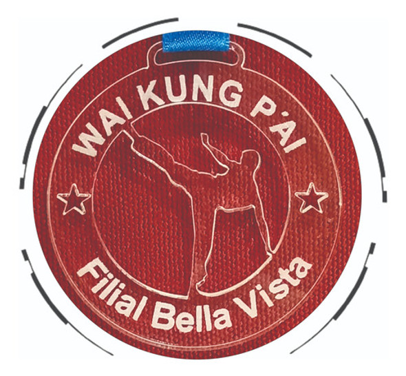 Medallas Acrilico 5cm Sin Cinta X100 Unidades 0