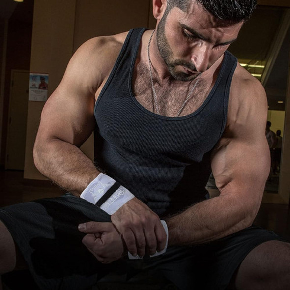 Bear Grips Strength Wraps, Soporte De Muñeca Ajustable Para 1