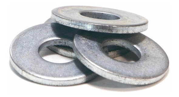 Arandela Plana Zincada 1/8  Fixo Por 2kg 0