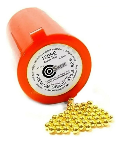 Balines De Acero Esfericos 4.5mm  X 1500 U Pistolas Co2 0