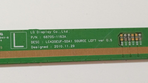 Tcon Integrada LG 42lw4500  6870s1163a  Vk048 0