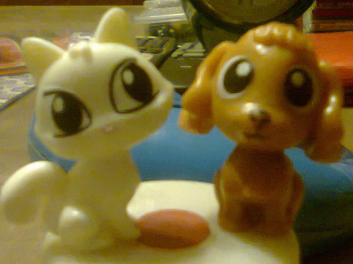 Lote X2 Muñequitos Michi Y Pichi Goma Garcia Ferre Retro Kxz 0