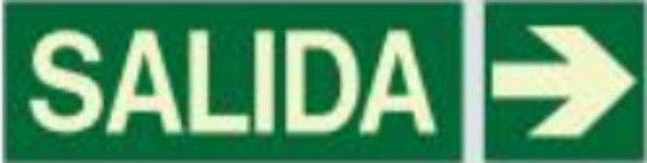 Cartel De Salida (derecha) 1