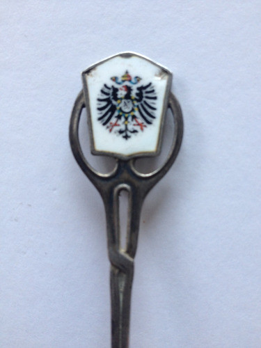 Cucharita Plata Coleccion Souvenir Bismarck Berlin  # Da 035 1