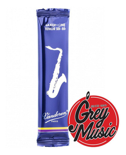 Caña Vandoren Tradicional X1 Flowpack N°3 Para Saxo Tenor 1