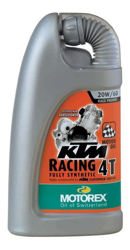 Aceite Motorex Cross Racing 20w60 Ktm Original Qpg Parts 0