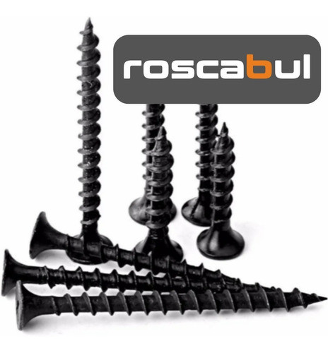 Tornillo Punta Aguja 6 X 2 1/4 Drywall P/madera X 500uni 1