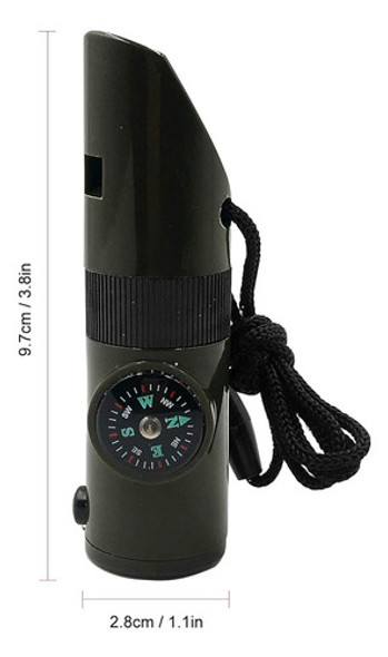 Silbato De Supervivencia De Emergencia Meinvshe 2 Pack, Silb 1