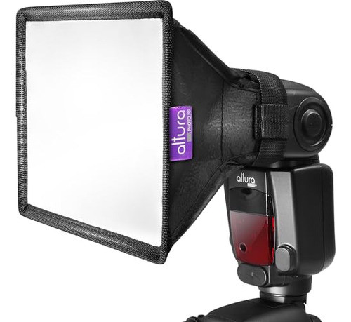 Difusor D/flash Altura Photo Univers. Plegable P/canon Nikon 0