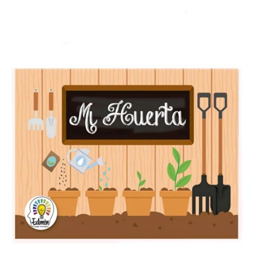 Kit Mi Huerta Para Niños Para Sembrar Cuidar Didáctico 1
