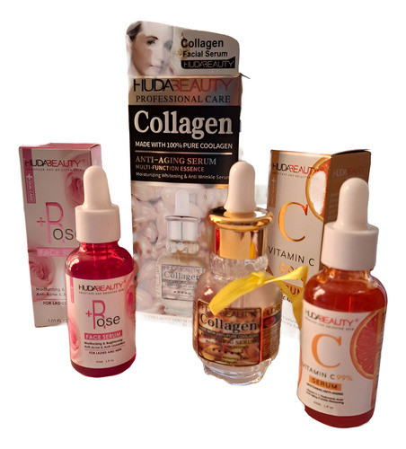 Skin Care Kit  Serum Collagen + Vitamina C + Serum Rose 0