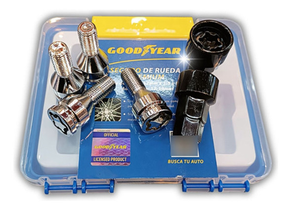 Tuercas Bulón Antirrobo Llanta Chapa Fiat Palio Alfa Romeo 0