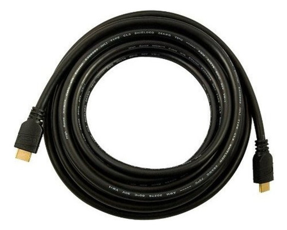 On-q Ac2 M00bk 229 Pies 07 Cable Hdmi Con Ethernet De Alta V 0