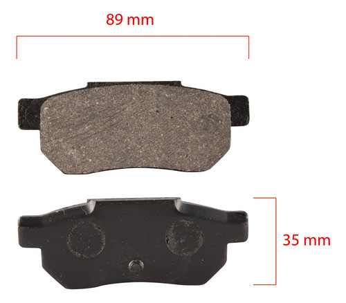 Pastillas Freno Tra Bremsi Honda Civic 3 Puertas 93-95 0
