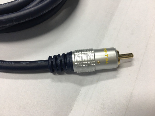 Cable Digital Rca X  Rca. 1,8 Mts Reforzado. Puresonic. 0