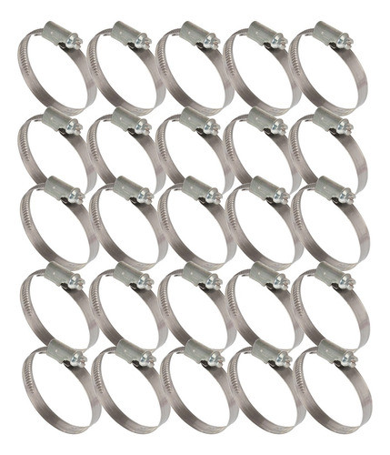 Abrazadera Acero Inoxidable 430 Rango 32-50 Banda 9mm X25und 0