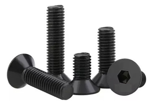 Tornillo Allen Cabeza Fresada Dureza 12.9 M6x45  X10u 1
