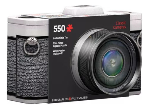 Rompecabezas 550 Piezas En Lata Cámara - Art. 5600 0