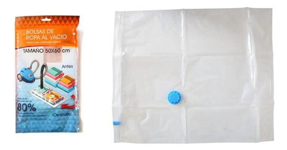Set Bolsa Cierre Al Vacio X2 Para Almacenar Organizar 50x60 1